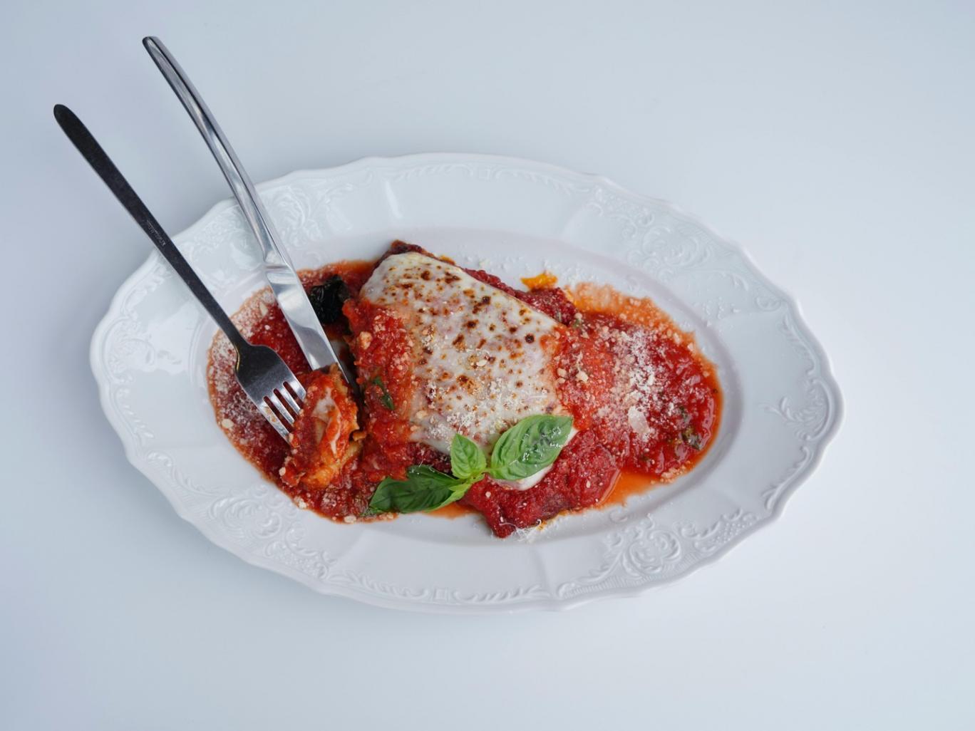 Finished event meal display