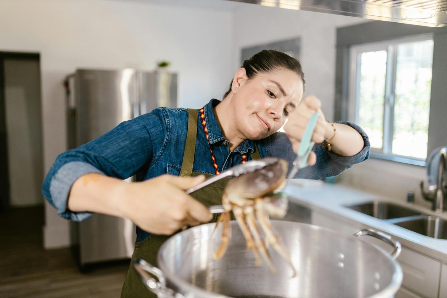 Braveon team preparing customized celebration meals with attention to detail and creative presentation techniques